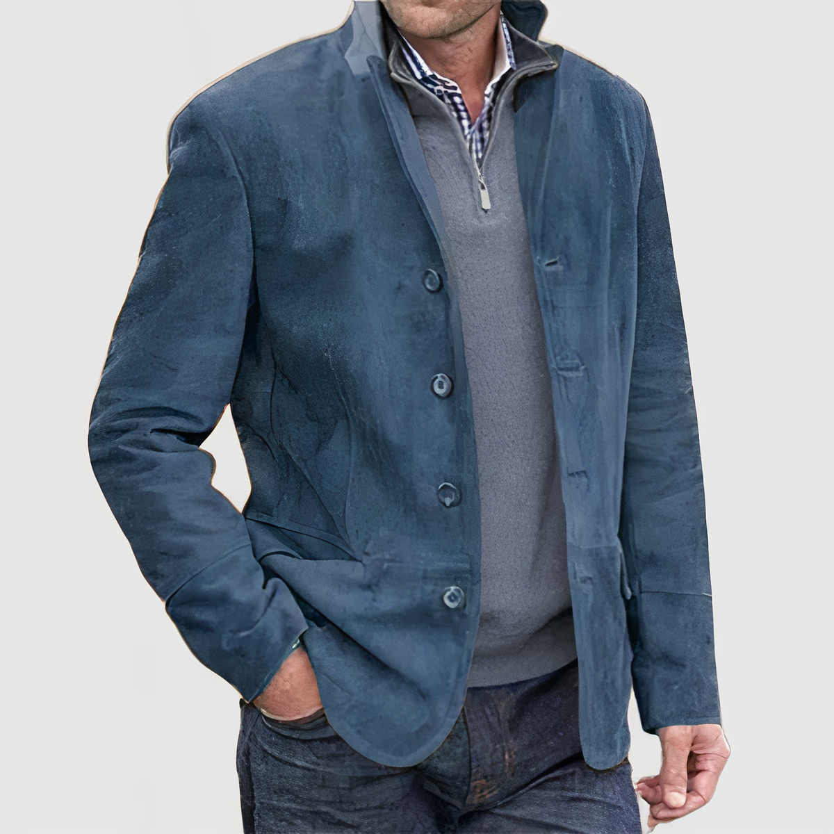 Women's Retro Button-Up Jacket