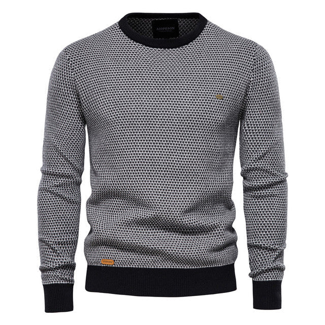 Men's Clothing Round Neck Pullover Casual