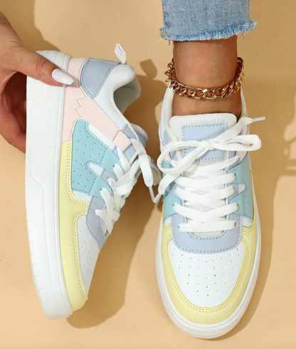 Damenschuhe Sneaker Sportlich Stylish - IdealeKleiden