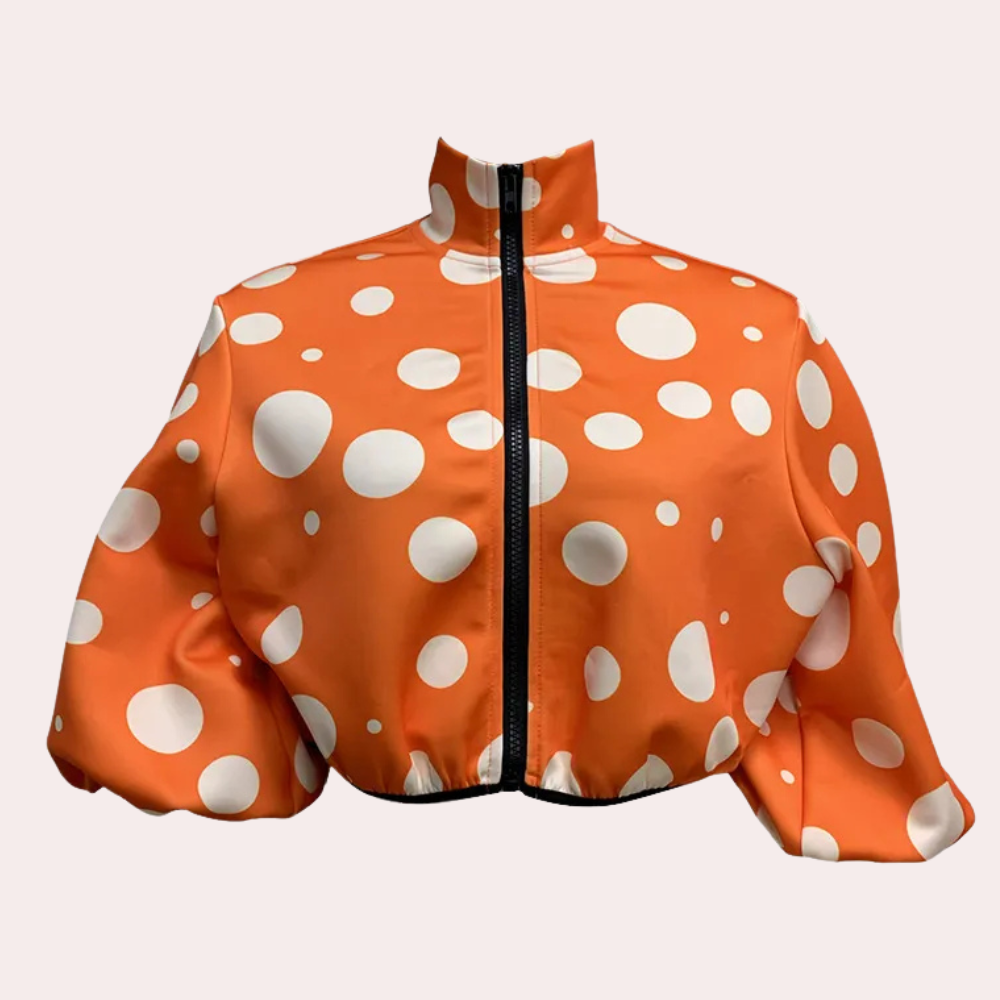 Modische Damenjacke Herbst Kurz - IdealeKleiden