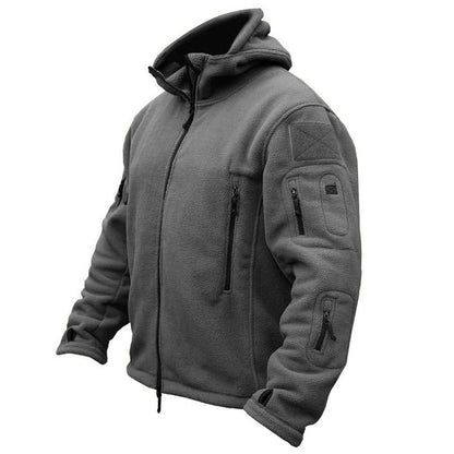 Tactical Outdoor Jacket Hood Camo
