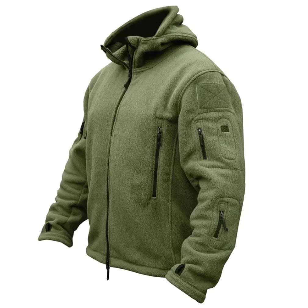 Tactical Outdoor Jacket Hood Camo