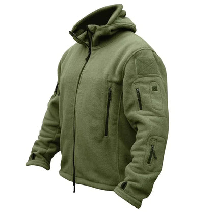 Tactical Outdoor Jacket Hood Camo