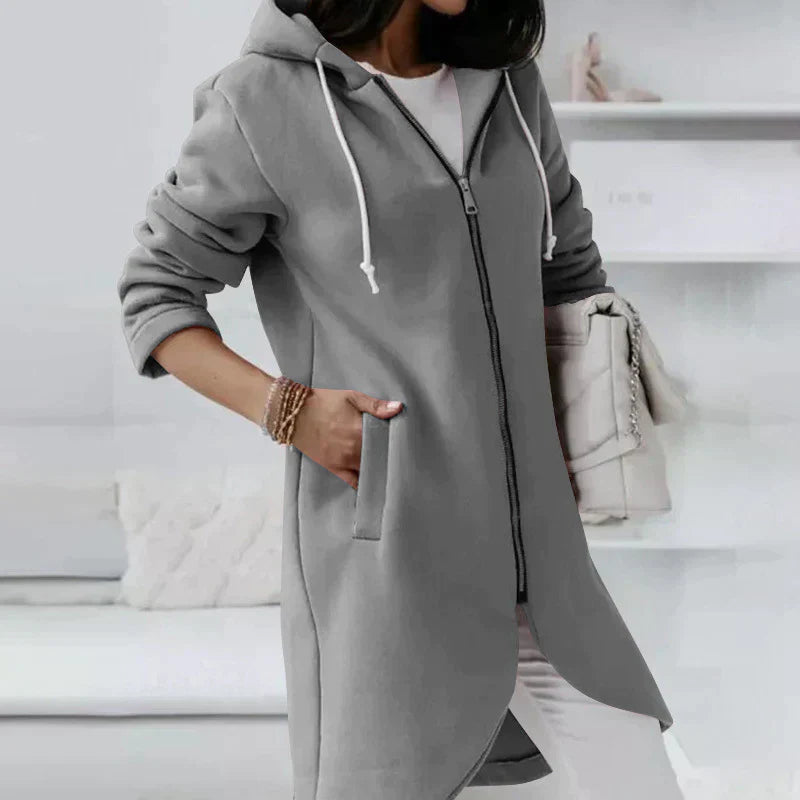 Stylish Zip-Up Hoodie