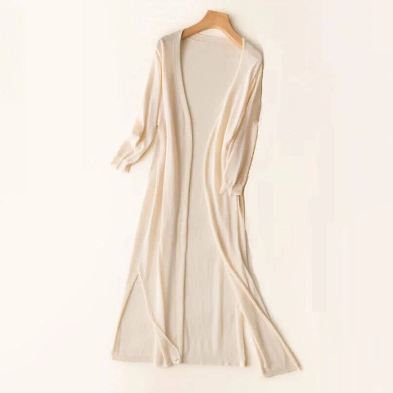 Long Knitted Cardigan for Women Alyssa
