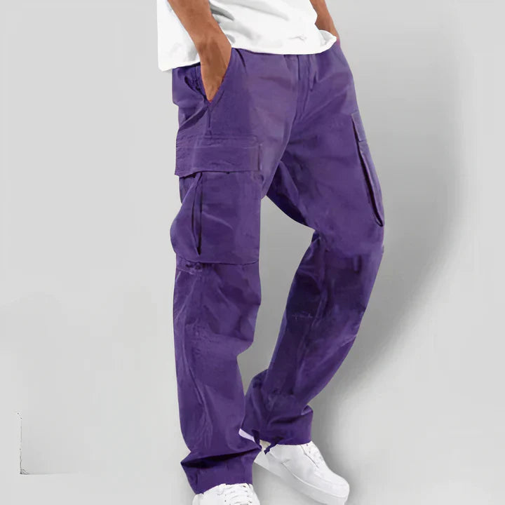 Men's Cargo Pants Dark Grey Trendy