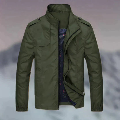 Herren Bomberjacke Sportlich Modern