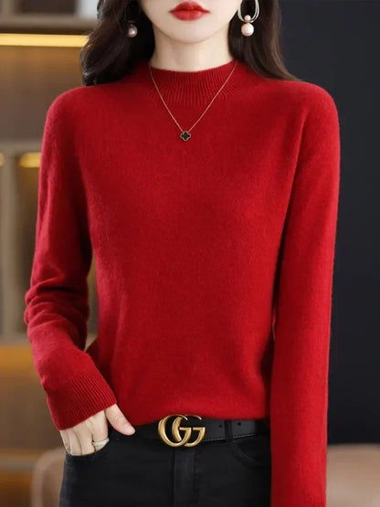 Modischer Damenpullover mit Chic-Design