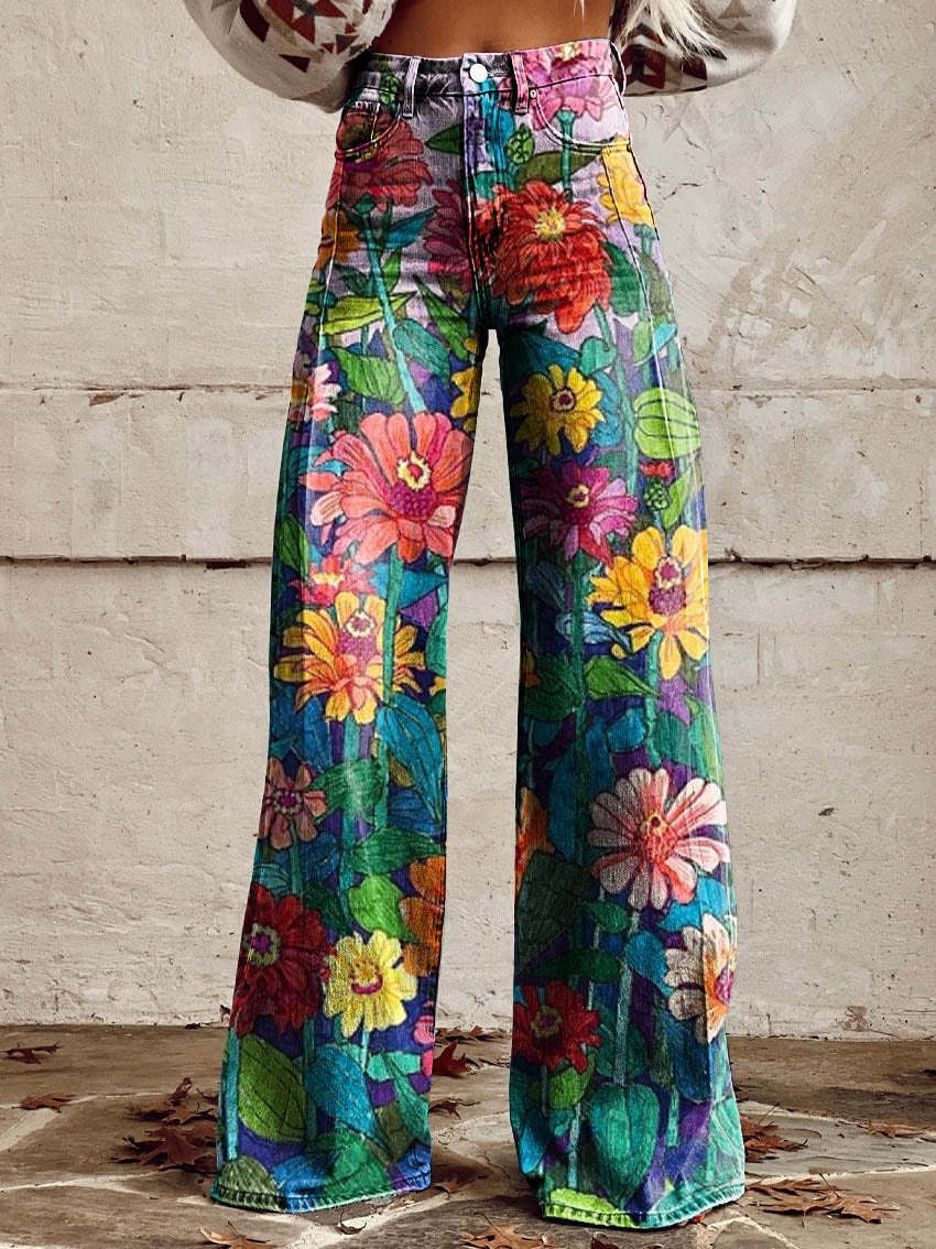 Bequeme Damen Jeans Lang undLocker - IdealeKleiden