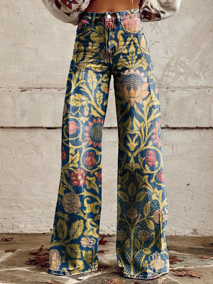 Comfortable Women's Jeans Long and Loose