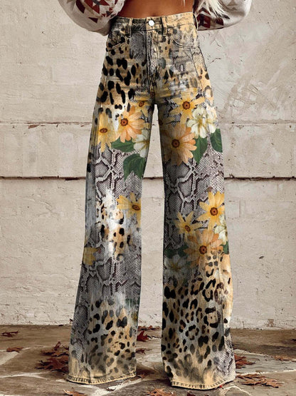 Comfortable Women's Jeans Long and Loose