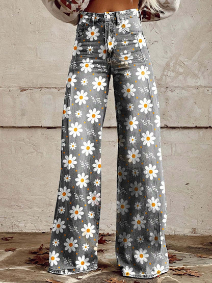 Comfortable Women's Jeans Long and Loose