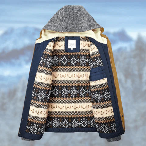 Warme Winterjacke Weich Futter Damen - IdealeKleiden