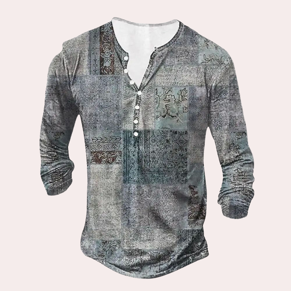 Practical Cotton Patchwork Design Dress