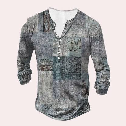 Practical Cotton Patchwork Design Dress