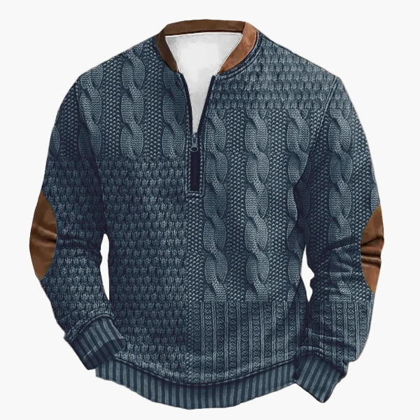Knitted Sweater Autumn Winter Cable Knit