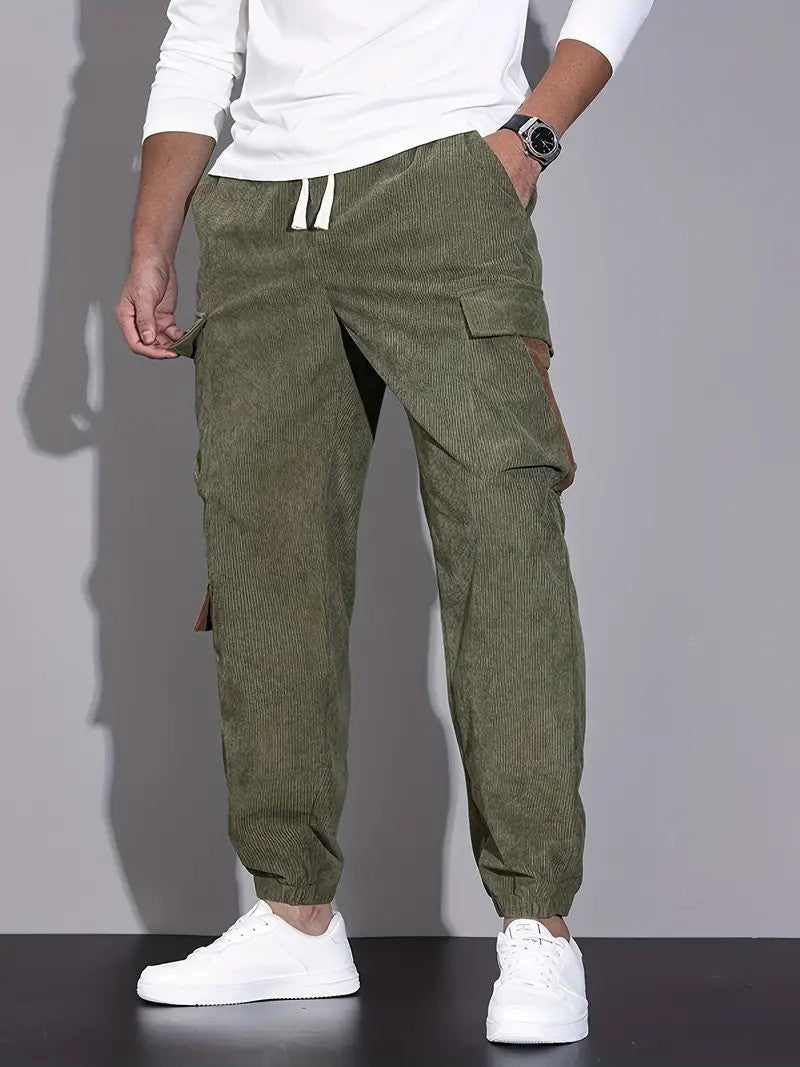 Men's Corduroy Trousers Comfortable Casual