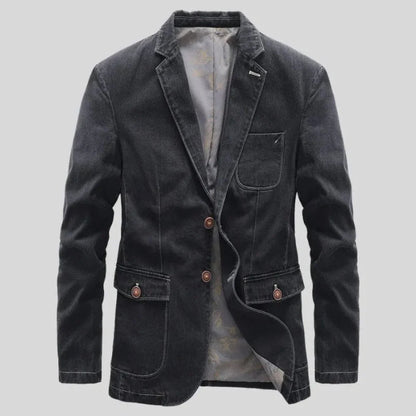 Modern Denim Blazer Robust