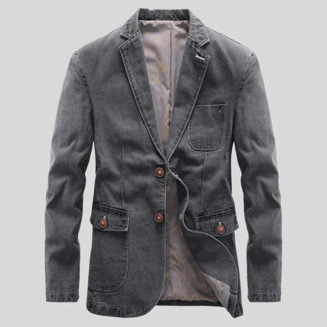 Modern Denim Blazer Robust