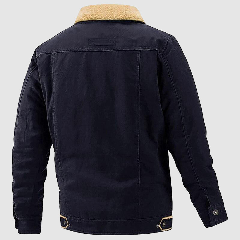 Lederjacke Pilotenstyle Elegant - IdealeKleiden