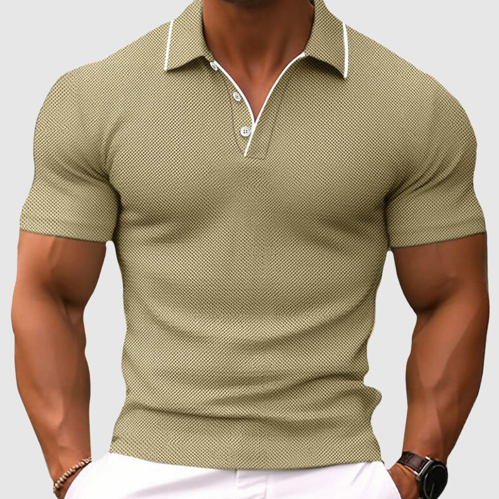 Lässiges Poloshirt Slim Fit Herren - IdealeKleiden