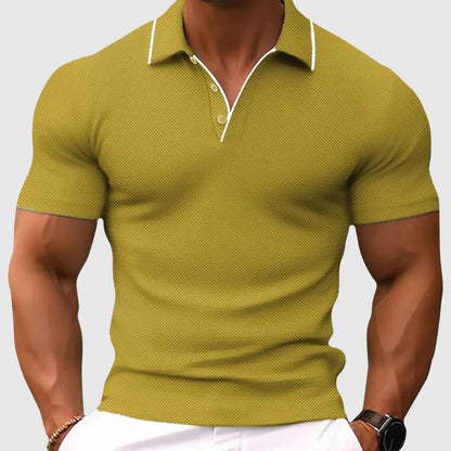 Lässiges Poloshirt Slim Fit Herren