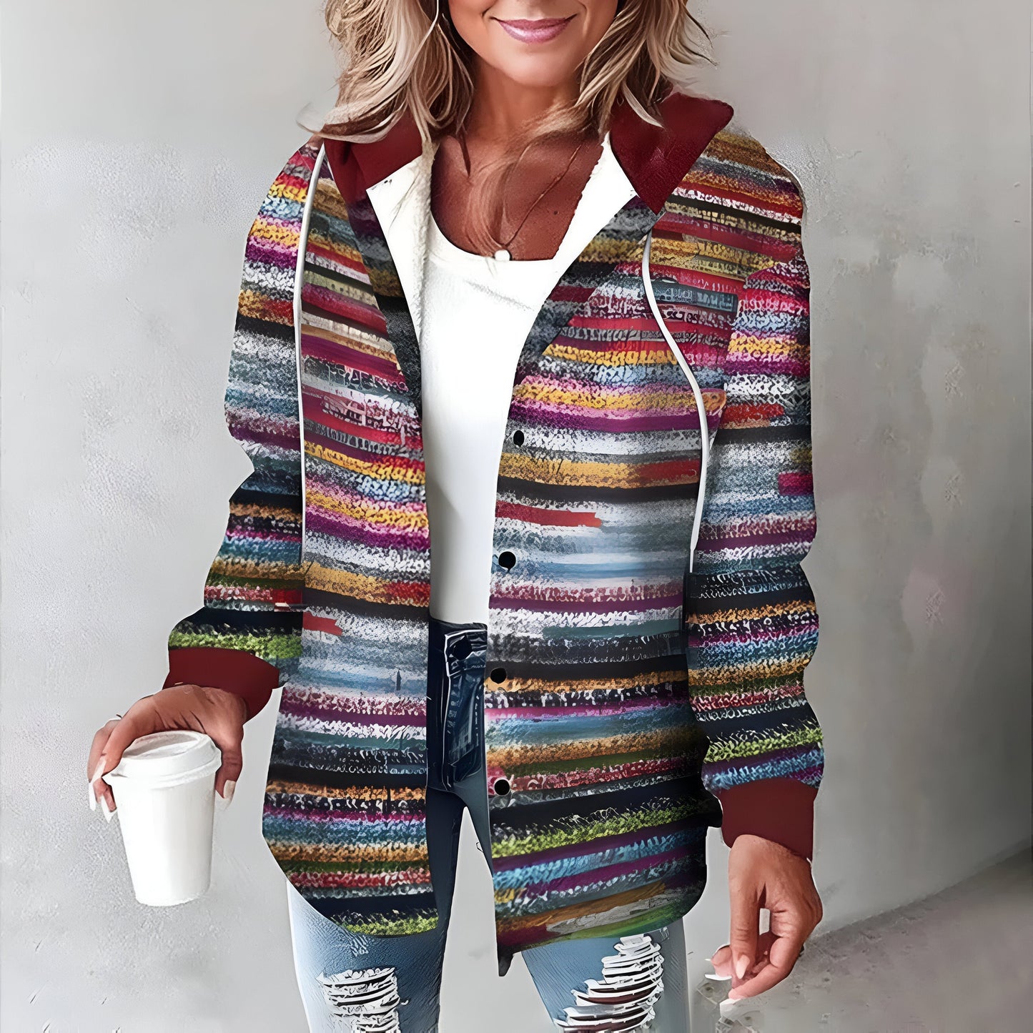 Practical outdoor jacket Comfortable