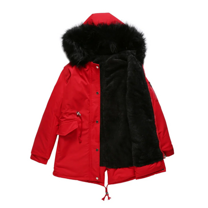 Stylish Women's Parka Winter Coat Warm & Modern