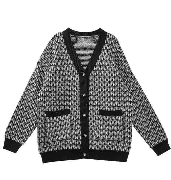 Women's Cardigan Elegant Knit Design