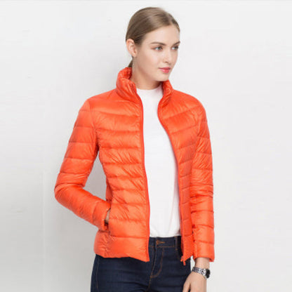 Classic Women's Quilted Coat Warm Winter