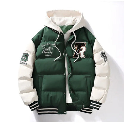 Men's Varsity Jacket Warm Winter