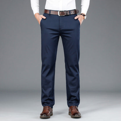 Men's Suit Trousers Slim Fit Office