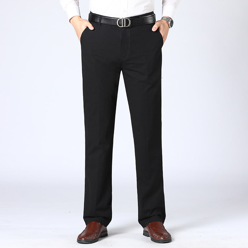 Men's Suit Trousers Slim Fit Office