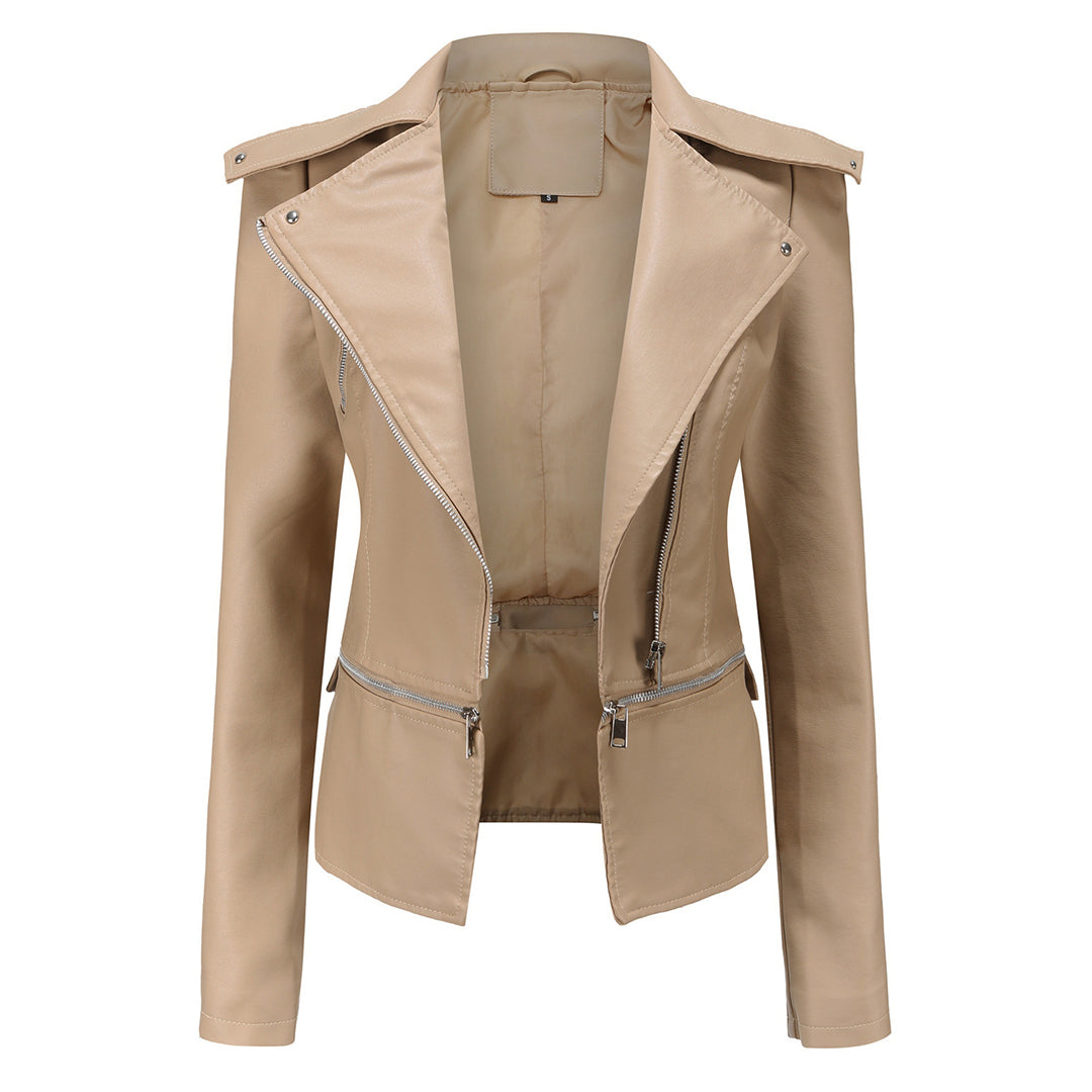 Autumn Trendy Women's Leather Jacket