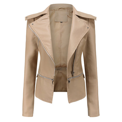 Autumn Trendy Women's Leather Jacket