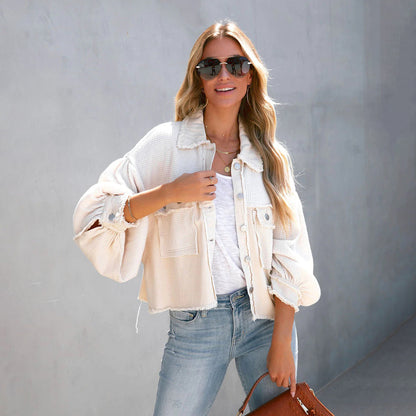 Women's Autumn Jacket Stylish Comfortable