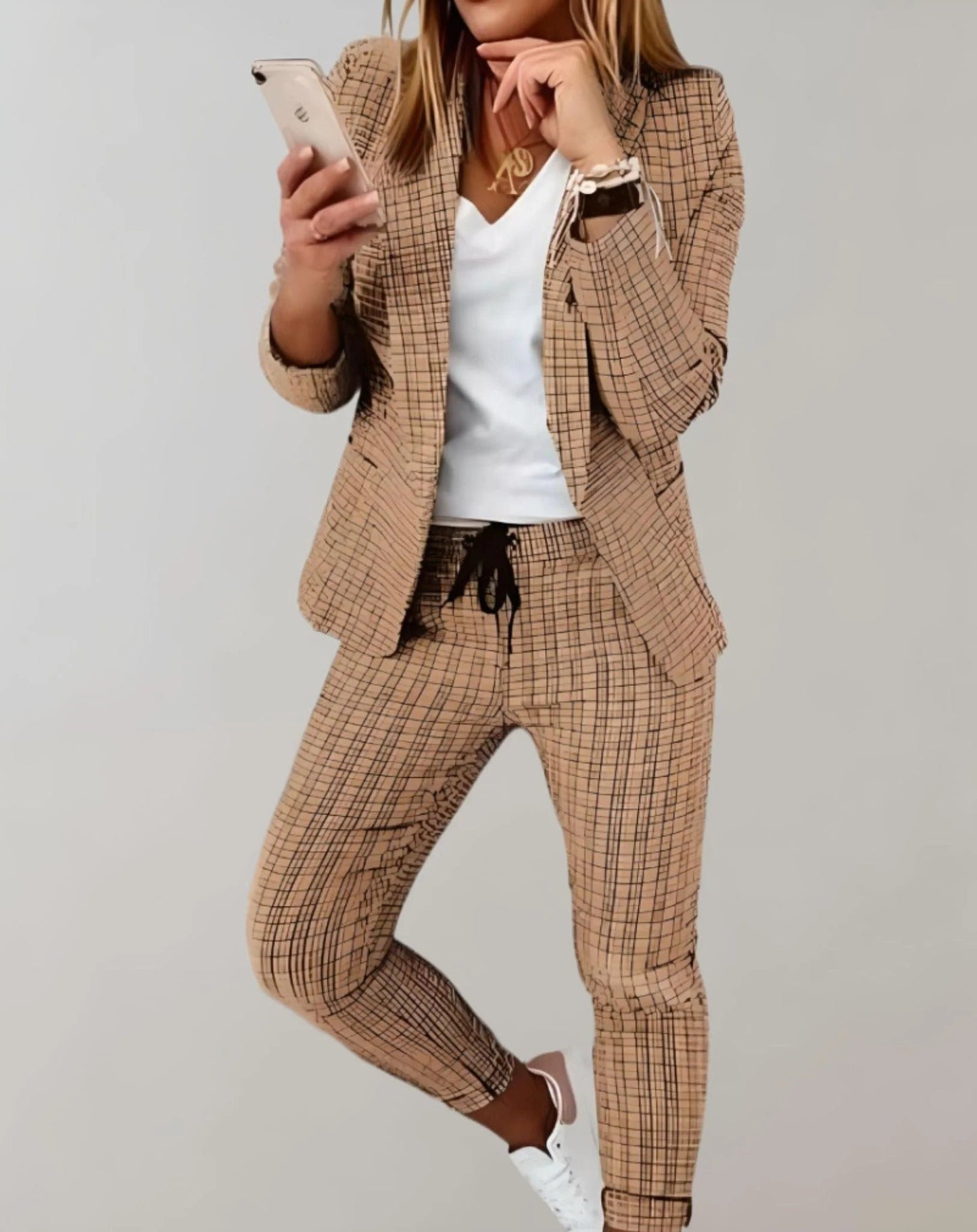 Women's Business Suit Elegant Röder Red