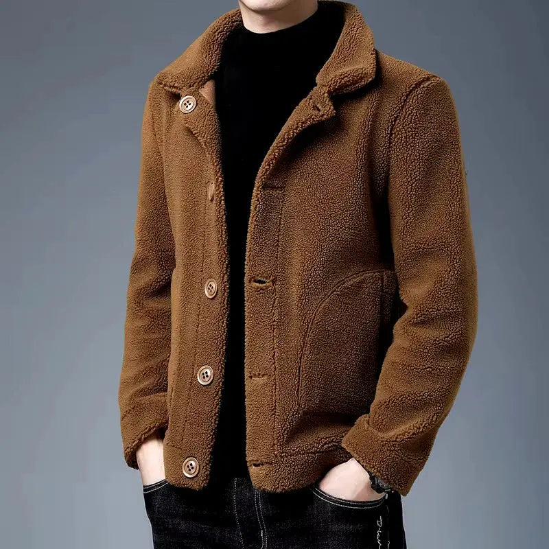 Vegan Fur Coat Elegant Design