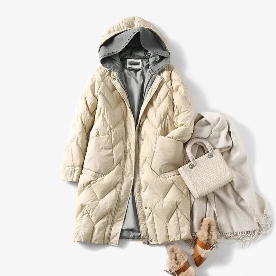 Plus Size Women's Duck Down Parka
