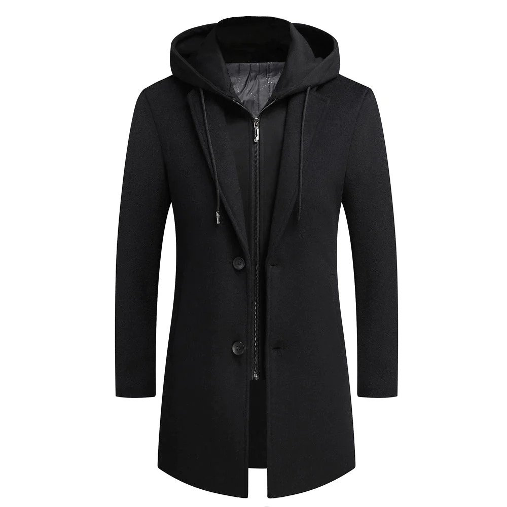 Gothic City Coat Dark Design