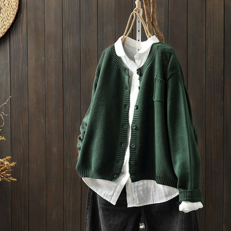 Soft Cardigan Knit Oversized Comfortable