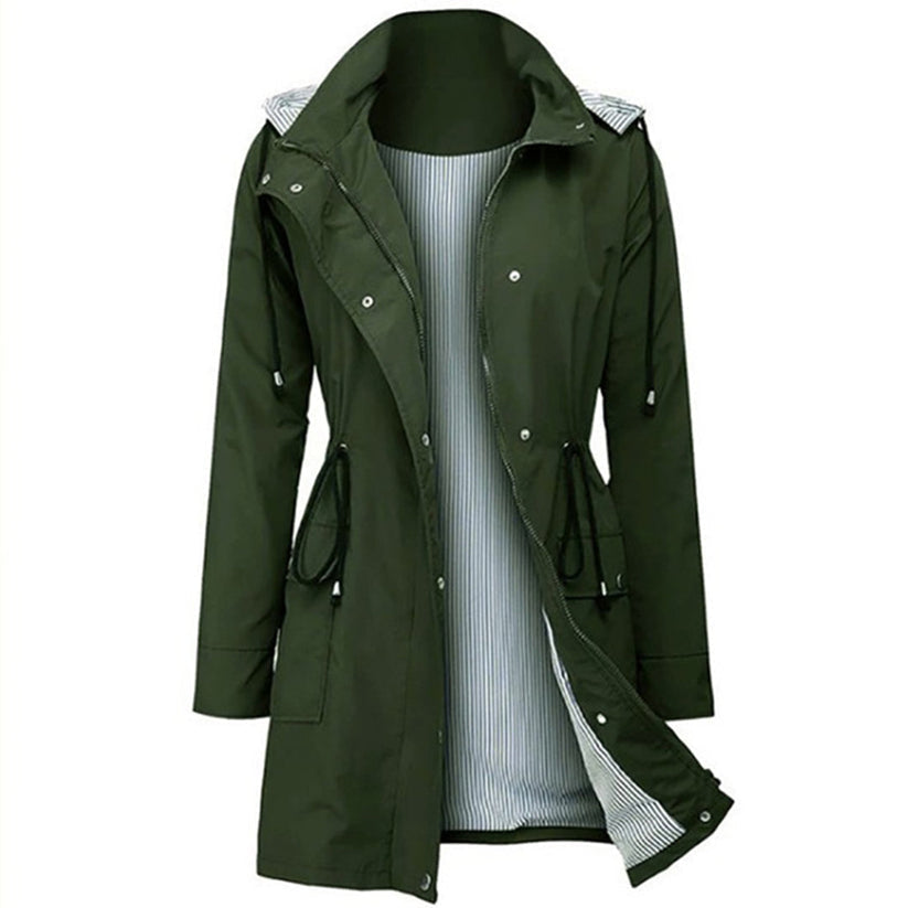 Stylische Windjacke Damen Elegant Giselle - IdealeKleiden