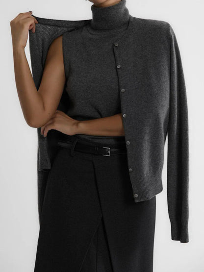 Women's Knitting Pattern Cardigan and Jumper Warm