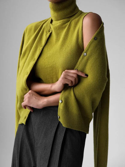 Women's Knitting Pattern Cardigan and Jumper Warm