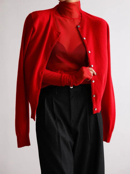 Women's Knitting Pattern Cardigan and Jumper Warm