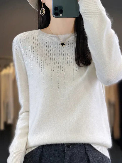 Glitter Pullover for Women Warm Fashionable