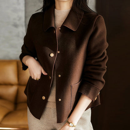 Practical men's jacket - Button-up top with chest pockets