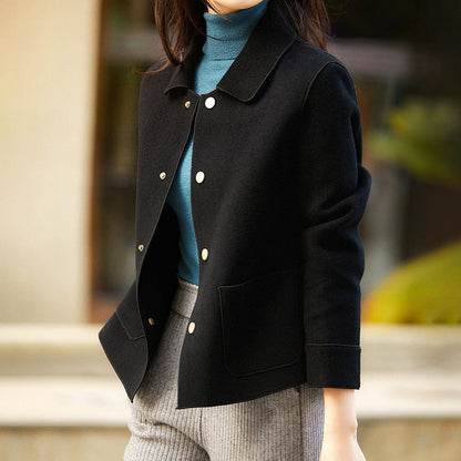 Practical men's jacket - Button-up top with chest pockets