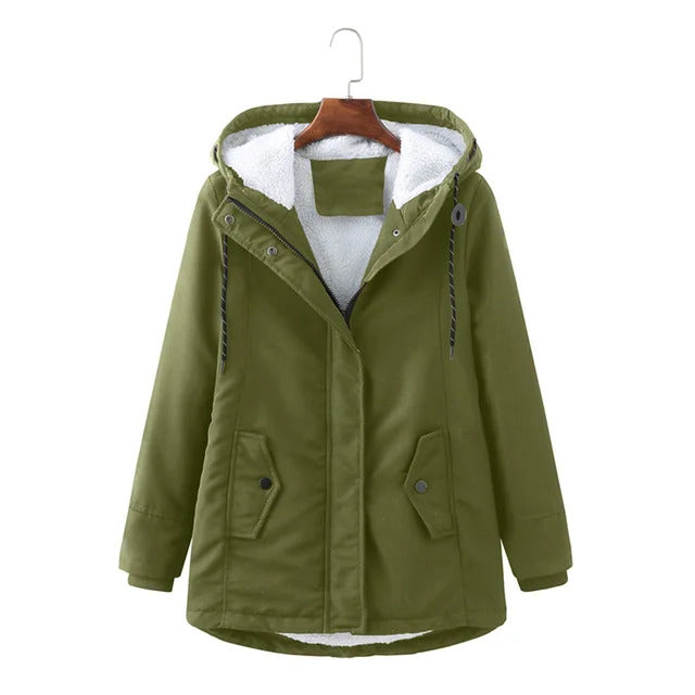 Hooded Coat Women Winter Chic & Timeless
