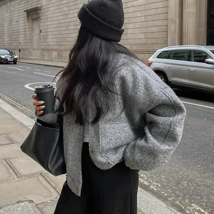 Übergröße Bomberjacke Damen Style - IdealeKleiden